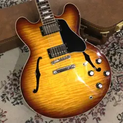 GIBSON ES-335 FIGURED ICED TEA [2023] USED ELECTRIC GUITAR