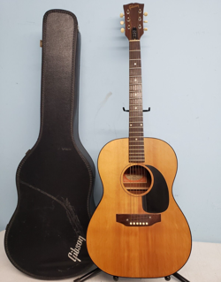 VINTAGE 1970'S GIBSON MODEL LG-0 ACOUSTIC GUITAR - NEEDS WORK, PROJECT