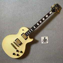 ORVILLE BY GIBSON LES PAUL CUSTOM WHITE ELECTRIC GUITAR MADE IN TERADA JAPAN