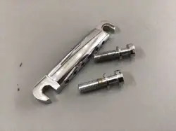 GIBSON VINTAGE 1970S CHROME STOP TAILPIECE LES PAUL SG PAF BURST