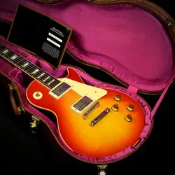 USED GIBSON CS / HISTORIC C 1958 LES PAUL STANDARD REISSUE FACTORY BURST 2023
