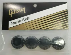 GIBSON BLACK TOP HAT KNOB SET USA GENUINE LES PAUL BRAND NEW
