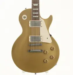 USED GIBSON CUSTOM / HC 1957 LES PAUL GOLD TOP REISSUE VOS 2012 7 2715 GUITAR
