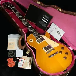 GIBSON CUSTOM HC 1958 LES PAUL STANDARD REISSUE VOS LEMON BURST [SN 8 3906]