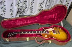 ELECTRIC GUITAR GIBSON USA LES PAUL STANDARD 60S ICED TEA BURST 2023 WITH CASE