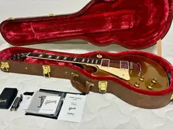 ELECTRIC GUITAR GIBSON LES PAUL STANDARD 50S LEFT HANDED GOLDTOP 2024 WITH CASE