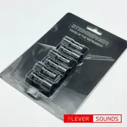 GIBSON PMMH-STBK STEINBERGER GEARLESS TUNER SET BLACK GUITAR REPLACEMENT PARTS