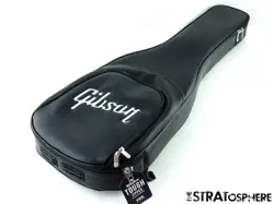 GIBSON USA SG STANDARD MODEL PADDED BLACK GIG BAG, DELUXE LIGHTWEIGHT CASE