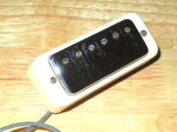 GIBSON 1976 CHROME MINI HUMBUCKER NECK PICKUP