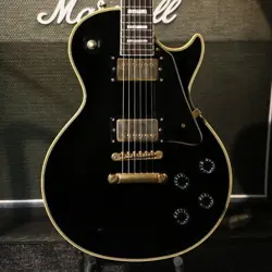 ORVILLE LPC-75 LES PAUL CUSTOM EBONY 4.23KG 1991 GIBSON #GGBMM