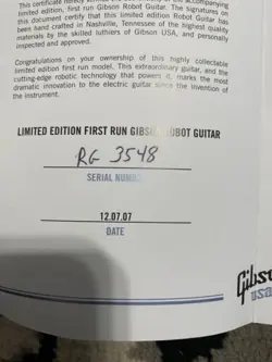FIRST PRODUCTION RUN
