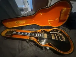 1969 GIBSON LES PAUL CUSTOM W/  FACTORY BIGSBY B5 TAILPIECE