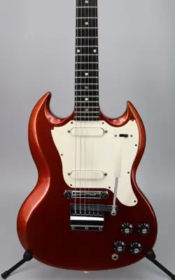 VINTAGE 1968 GIBSON SG MELODY MAKER D SPARKLING BURGUNDY