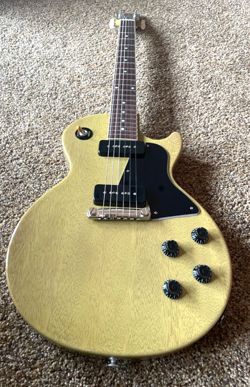 2023 GIBSON LES PAUL SPECIAL SC SINGLE CUT  TV YELLOW P-90'S SUPER CLEAN