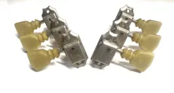 1960S GIBSON DELUXE DOUBLE LINE PAT. # TUNING MACHINES TUNERS D-169400 KLUSON