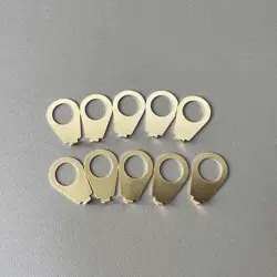 10X KNOBS POINTER PLATE INDICATOR WASHERS FOR GIBSON LP ELECTRIC GUITAR GOLD USA