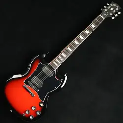 GIBSON SG STANDARD CARDINAL RED S/N 224230049 CUSTOM COLOR SERIESON DISPLAY
