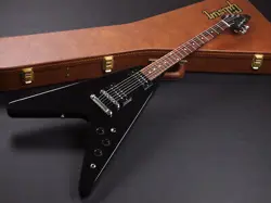 GIBSON '80S FLYING V EBONY