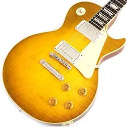 GIBSON 1959 LES PAUL STANDARD REISSUE VOS GREEN LEMON FADE WITH HARD CASE