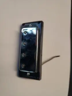 VINTAGE 60'S GIBSON EB3 BRIDGE PICKUP WITH MOUNTING RING