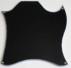 FOR US GIBSON SG STANDARD BLANK STYL GUITAR PICKGUARD 5 PLY BLACK