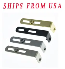 KAISH PREMIUM STAINLESS STEEL PICKGUARD BRACKET W/ SCREW FOR USA GIBSON LES PAUL
