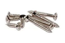 MOUNTING RING SCREWS FOR GIBSON LES PAUL - NICKEL