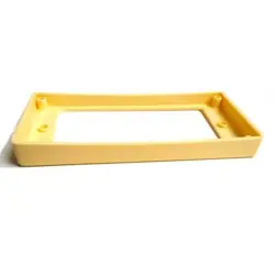 1 CURVED CREAM HIGH HUMBUCKER MOUNTING RING SET ASIAN GUITAR GIBSON LP STYLE