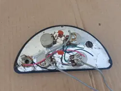 1971 GIBSON SG SPECIAL CONTROL PLATE & POTS / LES PAUL