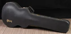 GIBSON TRINI LOPEZ GUITAR CASE - BLACK - NO KEYS