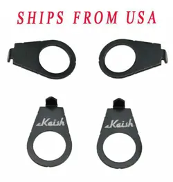 4PCS BLACK LP GUITAR KNOBS POINTER PLATE KNOB INDICATOR FOR GIBSON LP