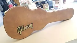 GIBSON HARD CASE FOR LES PAUL GUITAR - BROWN/RED