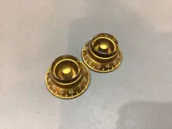 1958 GIBSON VINTAGE KNOB 1956-1960 BELL KNOB SET TOP HAT BURST 59 LES PAUL