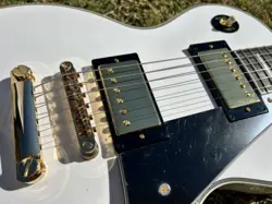 EPIPHONE INSPIRED BY GIBSON CUSTOM SHOP LES PAUL CUSTOM ALPINE WHITE MINT