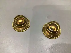 1959 GIBSON VINTAGE KNOB 1956-1960 BELL KNOB SET TOP HAT BURST 59 LES PAUL