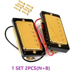 FOR GIBSON LES PAUL LP EPIPHONE GUITAR SEALED ELECTRIC HUMBUCKER PICKUP SET GOLD