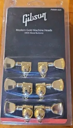 GIBSON MODERN GOLD MACHINE HEADS PMMH-025 NEW!! SEALED!!