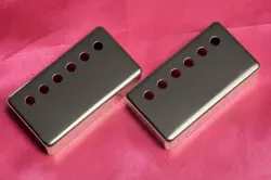 VINTAGE SPEC '59 PAF HUMBUCKER COVERS NOS NICKEL FOR GIBSON GUITARS 49.2MM