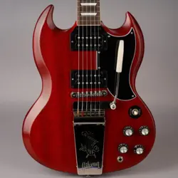 GIBSON SG STANDARD '61 FADED MAESTRO VIBROLA - 2022 - VINTAGE CHERRY