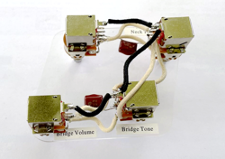 CUSTOM JIMMY PAGE WIRING HARNESS PUSH-PULL POT 500K FOR USA GIBSON SG GUITAR