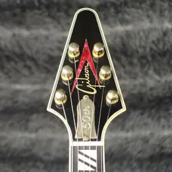 GIBSON 50TH ANNIVERSARY FLYING V BRIMSTONE BURST