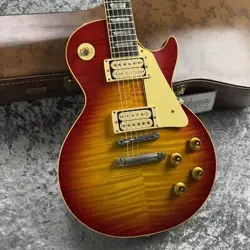 GIBSON CUSTOM SHOP BEST FLAME HEATHER PSL 1959 LES PAUL STANDARD VINTAGE GLOSS W
