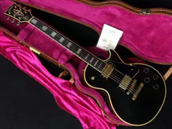 GIBSON LES PAUL CUSTOM EBONY 1995 NO.DG876