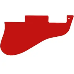 NEW - PICKGUARD FOR GIBSON VINTAGE 1960'S ES-335, 1-PLY - RED