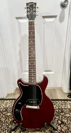 2019 GIBSON USA LES PAUL JUNIOR TRIBUTE DC LEFTY WORN CHERRY