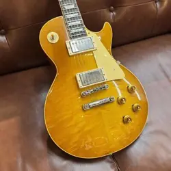 GIBSON CUSTOM SHOP HISTORIC REISSUE 1958 LES PAUL STANDARD REISSUE VOS #GGCHN