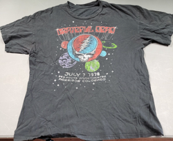 VINTAGE GRATEFUL DEAD ROCK CONCERT BAND SHIRT TSHIRT