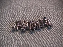 20 HARDENED STAINLESS PICKGUARD & BACK PLATE SCREWS FOR GIBSON LP SG FIREBIRD