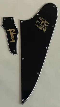 CUSTOM FOR GIBSON FIREBIRD & TRUSS ROD COVER RED 