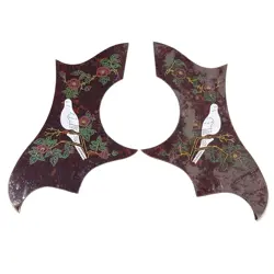 ACOUSTIC GUITAR PICKGUARD - SELF-ADHESIVE DOVE DESIGN FOR GIBSON MODELS